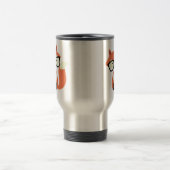 Mug De Voyage Fox rouge de hippie mignon (Centre)
