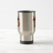 Mug De Voyage Fox w/Glasses de bébé de hippie (Centre)