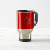 Mug De Voyage Fraise d'été (Devant droit)