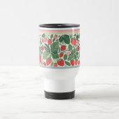 Mug De Voyage Fraises d'aquarelle (Centre)