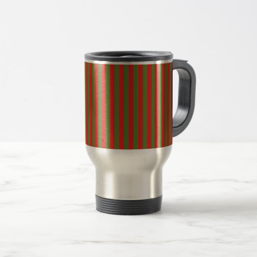 Mug De Voyage Frappes de Noël (Devant droit)