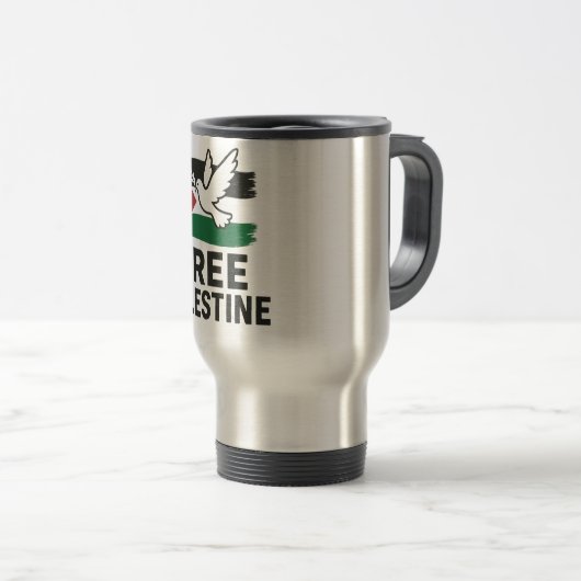 Mug De Voyage free palasthin (Devant droit)