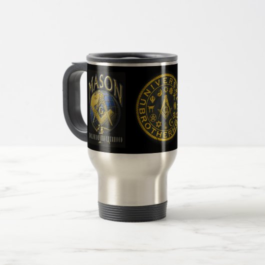 Mug De Voyage Freemason (Devant gauche)