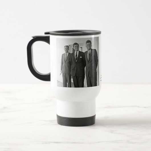 Mug De Voyage Frères de Kennedy, John, Ted, Robert (Gauche)