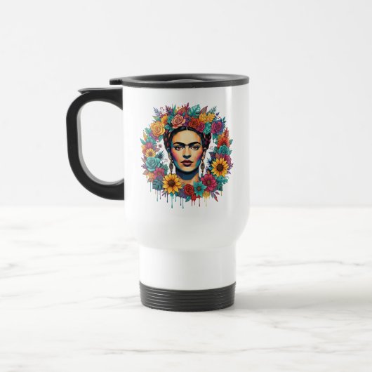 Mug De Voyage Frida Kahlo (Gauche)