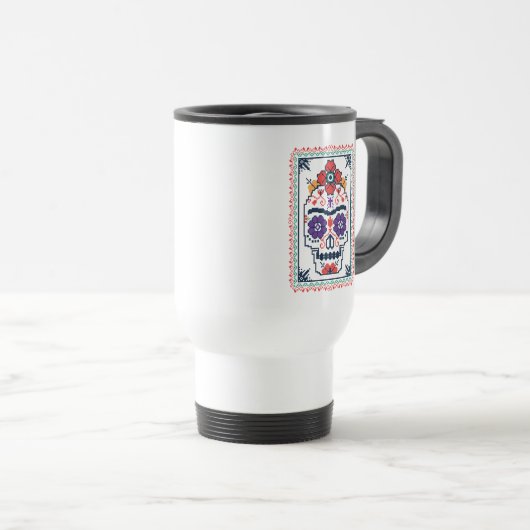 Mug De Voyage Frida Kahlo | Calavera (Devant droit)
