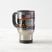 Mug De Voyage Frida Kahlo · Pink Noise (Devant gauche)