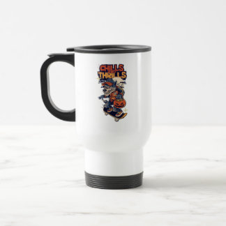 Mug De Voyage Frissons et émotions fortes Halloween Skateboard L