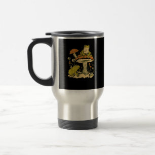 Mug De Voyage Frog Champignon Cottagecore Esthétique Goblincore