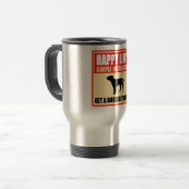Mug De Voyage Frontière Terrier (Devant gauche)
