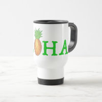 Fruit d'ananas de l'île tropicale d'Hawaï ALOHA