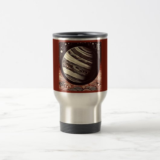 Mug De Voyage FSF Jupiter Woodcut 2 (Centre)