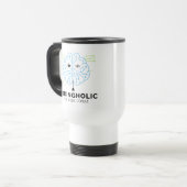 Mug De Voyage Fuel Your Brain Coding Addict Developer (Devant gauche)