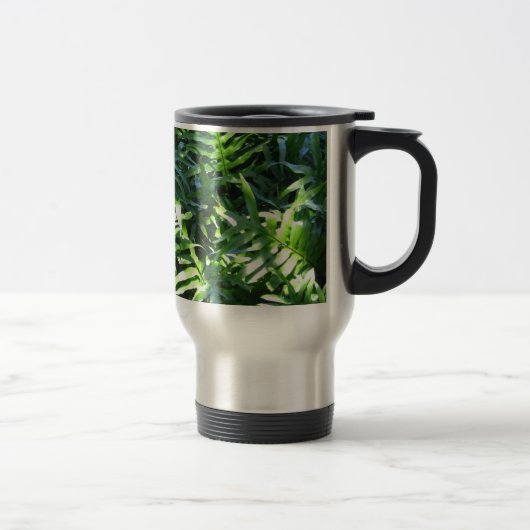 Mug De Voyage Fuite couverte de fougère (Droit)