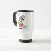Mug De Voyage Fumée et T-shirts et cadeaux de dîner (Devant gauche)