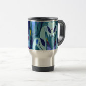 Mug De Voyage Fumes bleues (Devant droit)