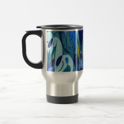 Mug De Voyage Fumes bleues (Gauche)