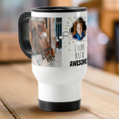 Mug De Voyage Fun Cheval Maman Pensé Bulle N'Importe Quel Animal