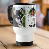 Mug De Voyage Fun Chien Papa Pensait Bulle N'Importe Quel Animal