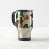 Mug De Voyage Fun Fun Flip Flops été (Devant gauche)