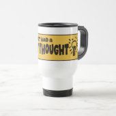 Mug De Voyage Fun Mystery Pensée Routier Attraction Humour (Devant droit)
