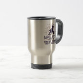 Mug De Voyage Funny Barrel Racing Maman Rodeos Second Home (Devant droit)