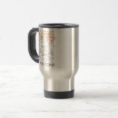 Mug De Voyage Funny Blacksmith cite des vêtements pour Men Smith (Devant gauche)