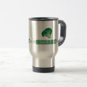 Mug De Voyage Funny Brocoli (Devant droit)