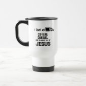 Mug De Voyage FUNNY Caffeine Diesel Et Jesus Grunge (Gauche)