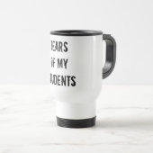 Mug De Voyage Funny Enseignant Appréciation Inscription du cadea (Devant droit)