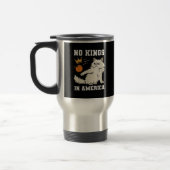 Mug De Voyage Funny No Kings in America Retro Classic Style (Gauche)