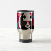Mug De Voyage Funny Panda Bear Beach Bum Cool Lunettes de soleil (Centre)