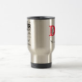 Mug De Voyage Funny Personalized Doctor drôle docteur disant (Centre)