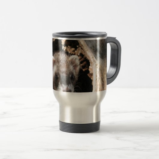 Mug De Voyage Furet (Devant droit)