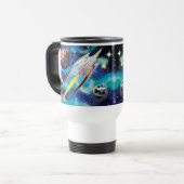 Mug De Voyage Fusée de verre (Devant gauche)