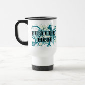 Mug De Voyage Future Mom - Coeurs et fleurs (Gauche)
