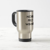 MUG DE VOYAGE GAGNANT DU PRIX NOBEL (Devant gauche)