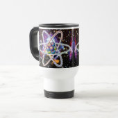 Mug De Voyage Galactique Atomique (Devant gauche)