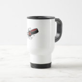 Mug De Voyage Galet d'hockey (Devant droit)
