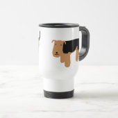 Mug De Voyage Gallois Terrier de pensée (Devant droit)