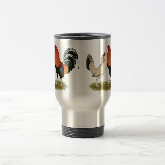 Mug De Voyage Gamefowl wheatens (Centre)