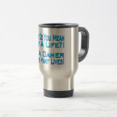 Mug De Voyage Gamer de beaucoup de vies (Devant droit)