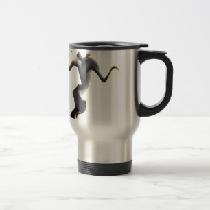 Mug De Voyage Gannets-Oiseau de mer Abstrait
