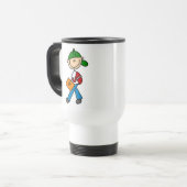 Mug De Voyage Garçon avec le sac à dos (Devant gauche)