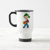 Mug De Voyage Garçon avec le sac à dos (Gauche)