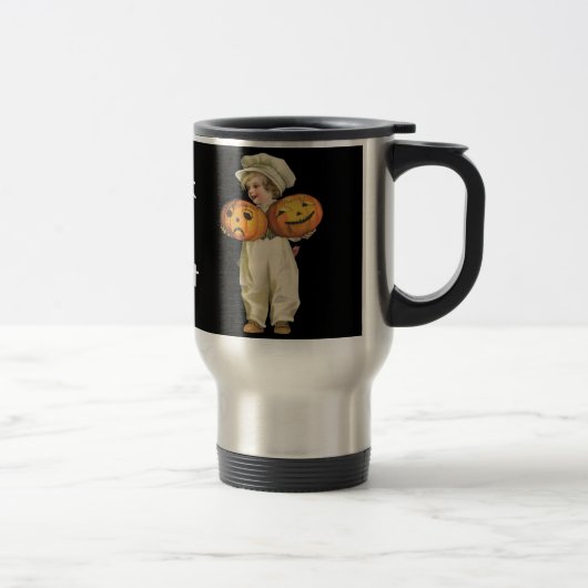 Mug De Voyage Garçon citrouille (Droit)