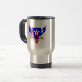 Mug De Voyage Garde d'état de SGT TX (Devant gauche)