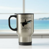 Mug De Voyage Garder Nos Mers Plastique Gratuit Orca Dolphin Oce