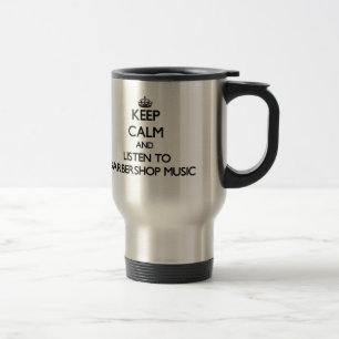 Mug De Voyage Gardez le calme et écoutez la MUSIQUE de