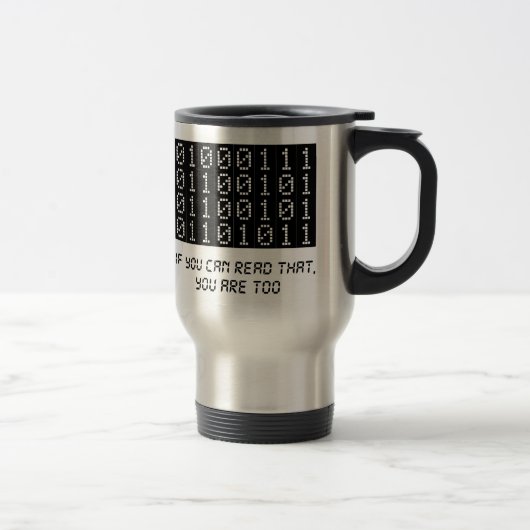 Mug De Voyage Geek (Droit)